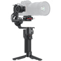 A lightweight, handheld stabiliser with a powerful build, designed to support mirrorless cameras and provide excellent stabilisation performance.
