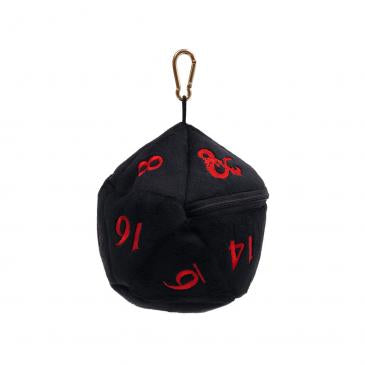 Dungeons & Dragons d20 Dice Bag (black, white or green)