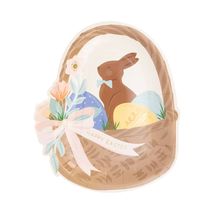 Easter Basket Plates