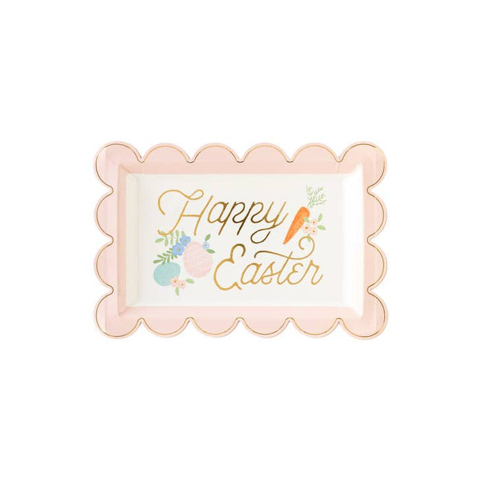 Easter Scallop Plates