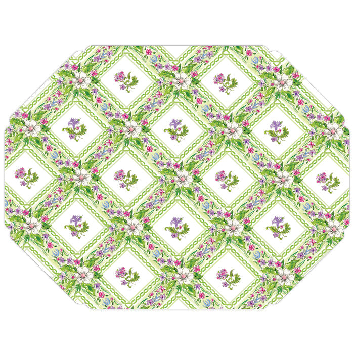 Enchanted Garden Die-Cut Paper Placemats