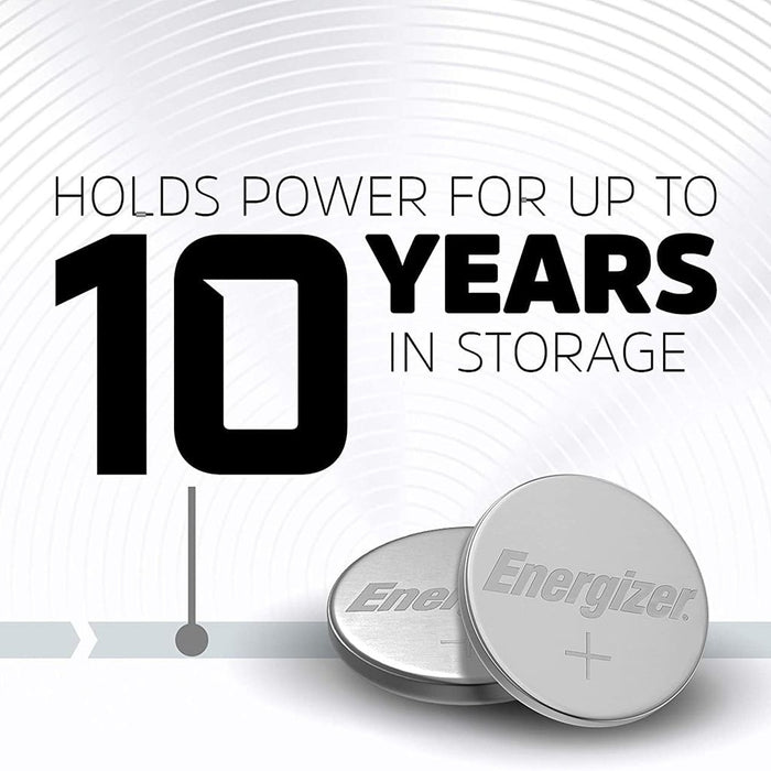 Energizer CR2450 3V Lithium Coin Batteries (2-pack). Holds power for up to 10 years, and perform in extreme temperatures.