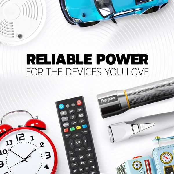 Energizer Max batteries deliver long-lasting, reliable power