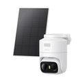 eufyCam C37 2K pan and tilt security camera with detachable solar panel