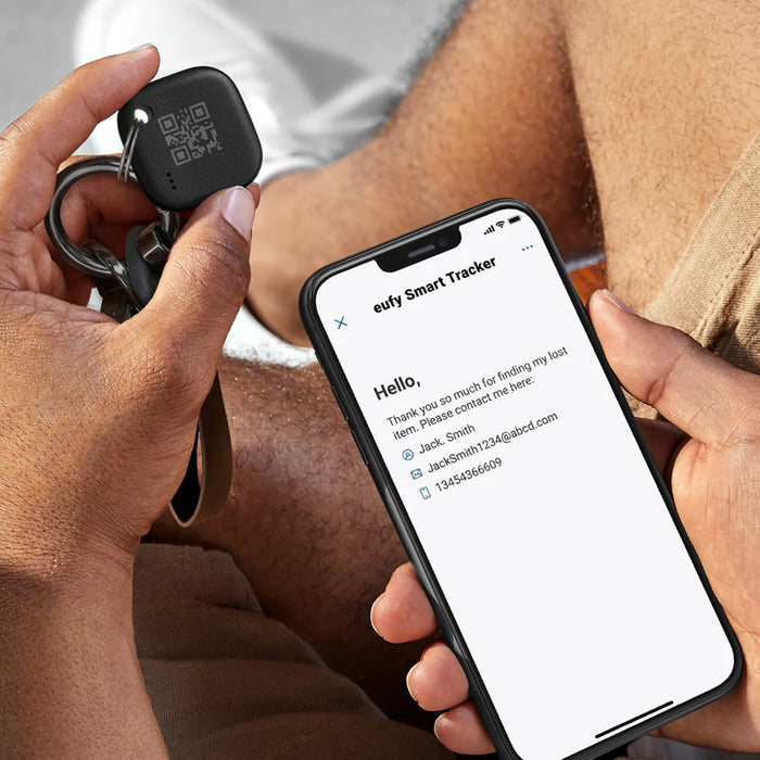 Eufy SmartTrack Link portable tracker for locating personal belongings
