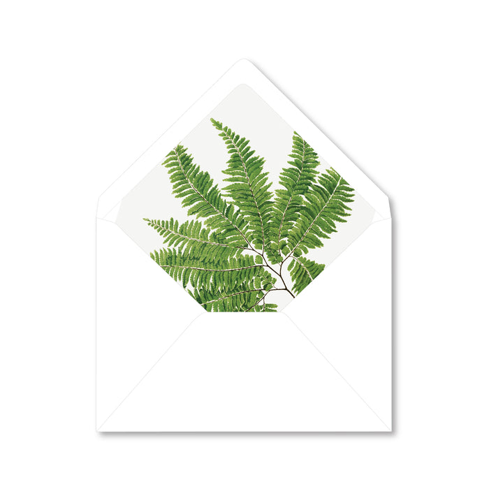 Fern Invitations