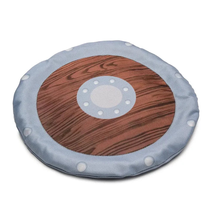 Fighter's Flying Shield Dog Toy