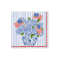 Flags & Hydrangeas Cocktail Napkins