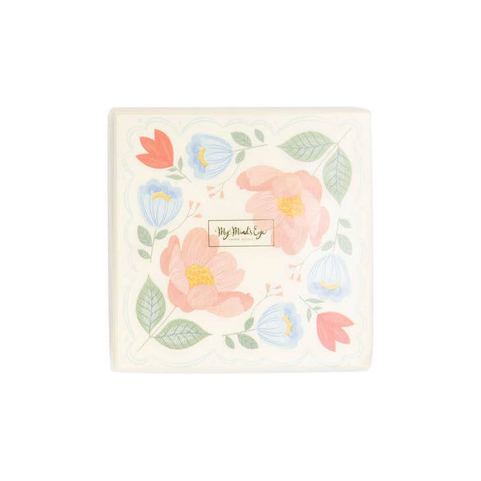 Floral Corner Napkins