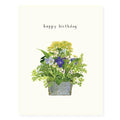 Flowers & Ferns Card
