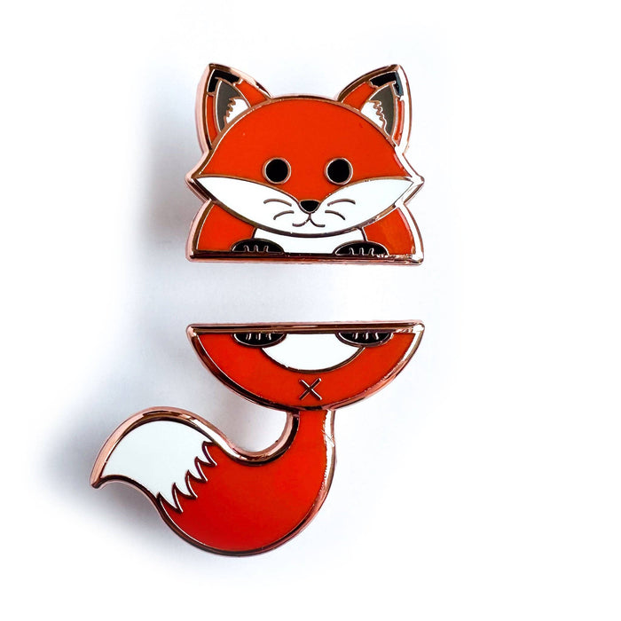 Fox Pride Pal Enamel Pin Set
