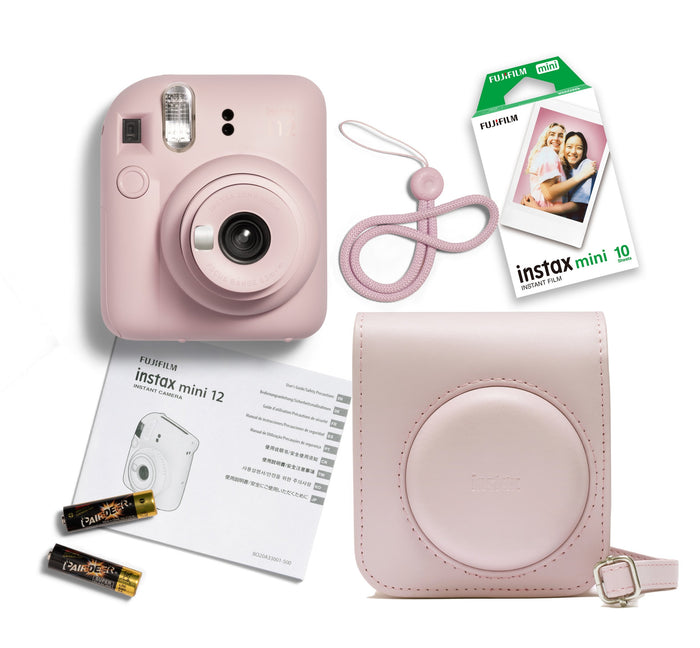 An easy-to-use, playful and stylish instant camera. The Instax 12 Mini camera allows you to capture and print memories instantly.