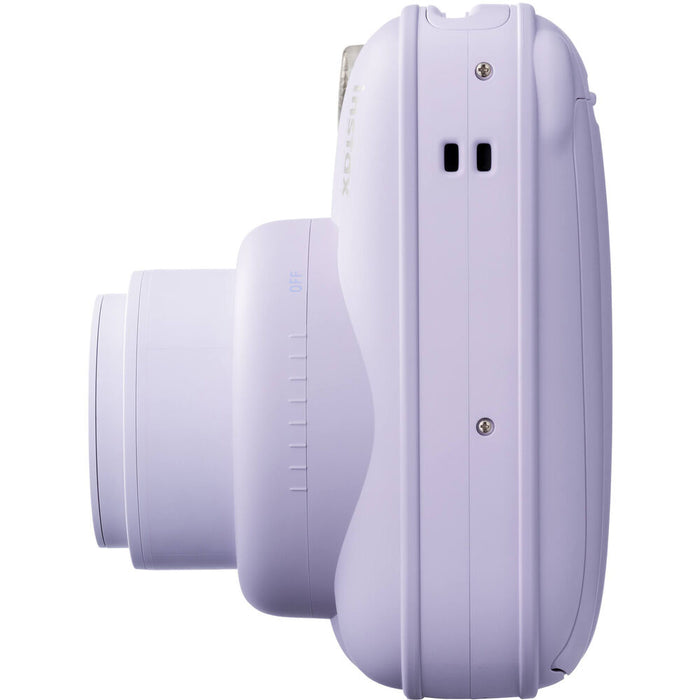 Side profile of pastel Dreamy Purple Instax 13