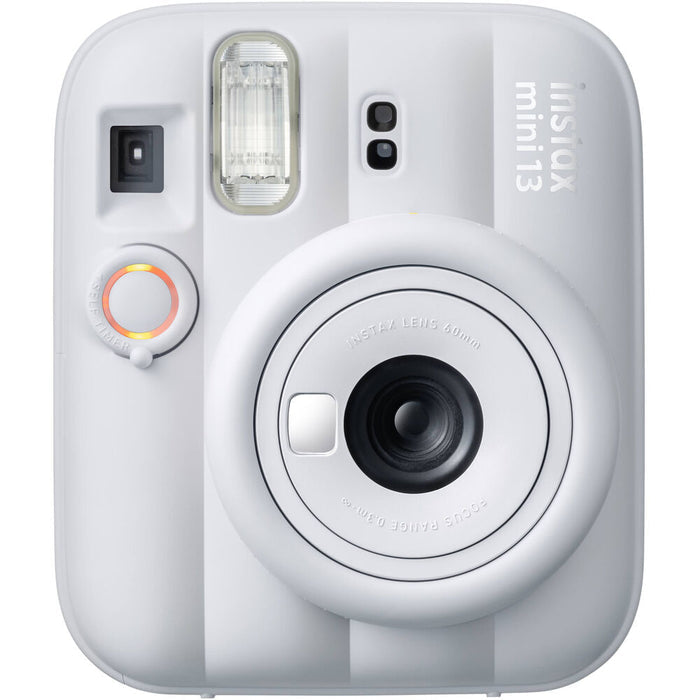 Focused front shot of White Instax 13