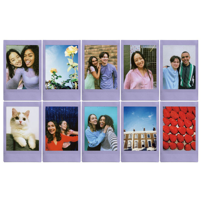 Fujifilm Instax Mini Soft Lavender Instant Film 10 Pack