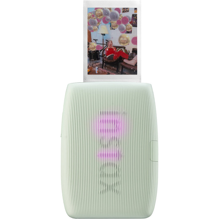 Fujifilm Instax Mini Link 3 Smartphone Printer (Green) – compact wireless printer that creates instant credit card-sized prints directly from your smartphone via Bluetooth.