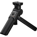 Fujifilm TG-BT1 tripod grip with Bluetooth remote, flexible tilt, weather resistant design, and integrated tripod legs for stable low-angle and selfie shots"