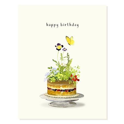 Garden Party Birthday Cake