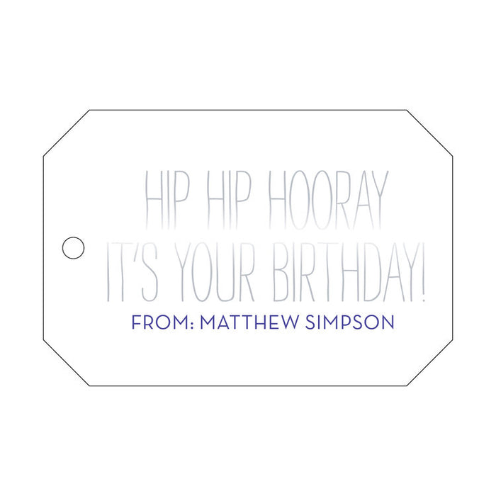 Gift Tag - Birthday T9