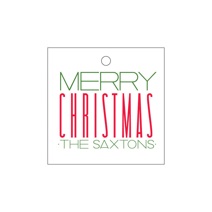 Gift Tag - Christmas T260