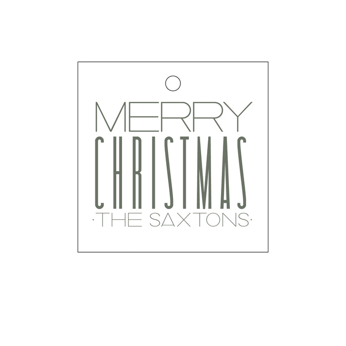 Gift Tag - Christmas T260