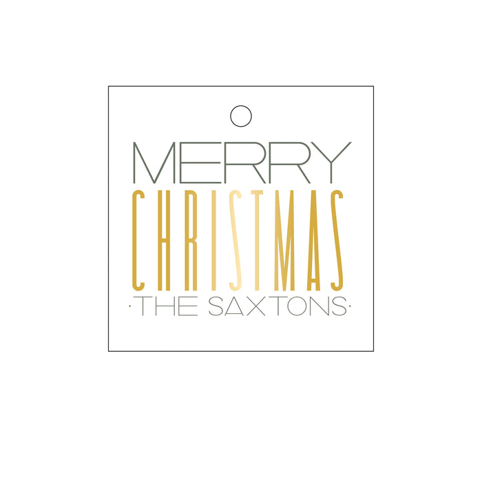 Gift Tag - Christmas T260