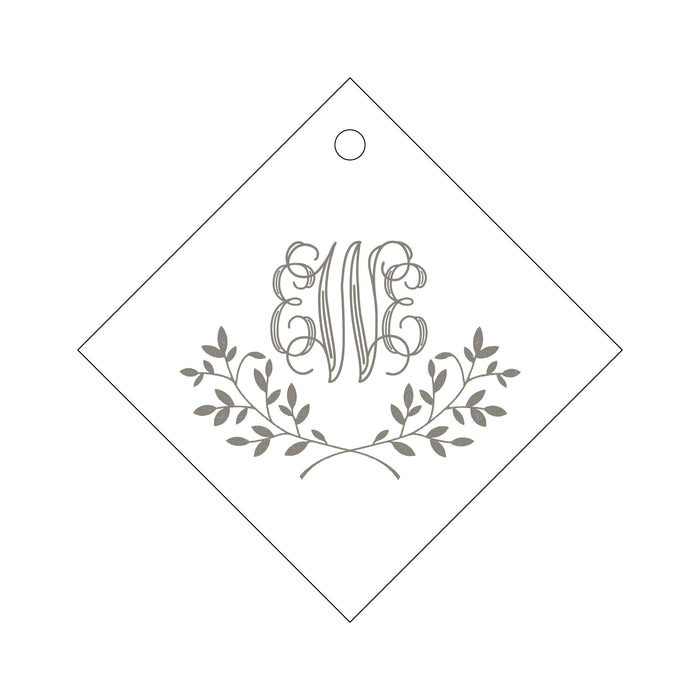 Gift Tag - Monogram T118
