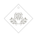 Gift Tag - Monogram T118