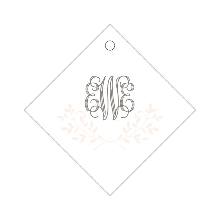 Gift Tag - Monogram T118