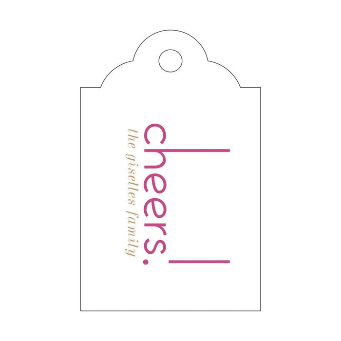 Gift Tags - Cheers T393