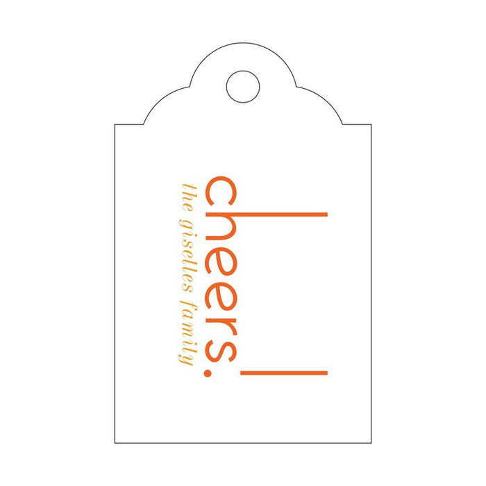 Gift Tags - Cheers T393