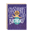 Go Shorty Christmas Card