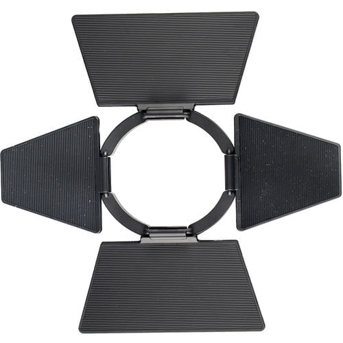 Godox AK-R1 accessory kit for H200R round flash head — black mounting ring, diffusion domes, and gel holder