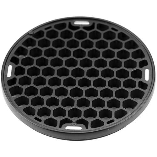Godox AK-R1 accessory kit for H200R round flash head — black mounting ring, diffusion domes, and gel holder