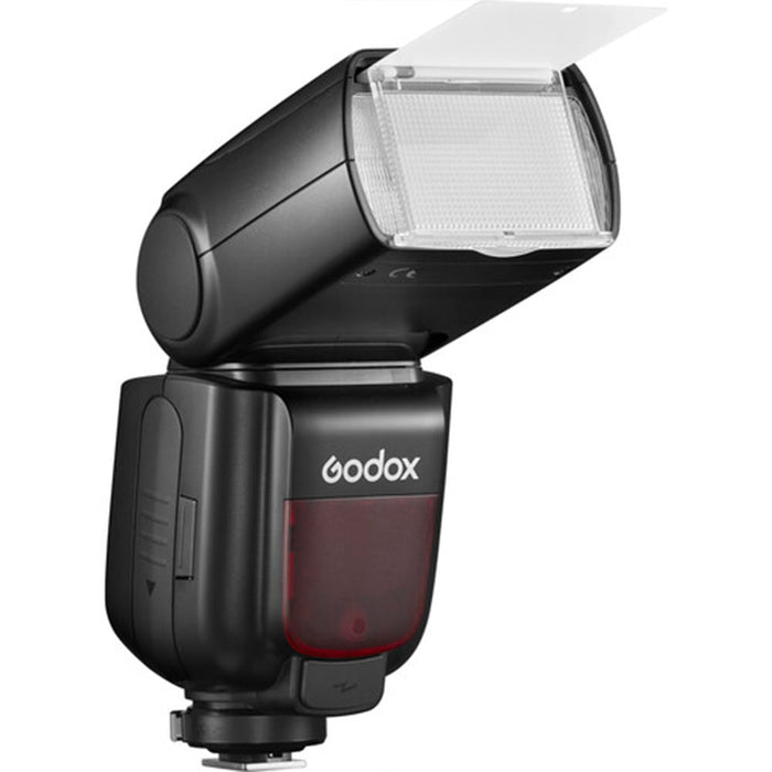 Godox TT685N II Nikon flash with wireless i-TTL, tilting head, 20–200mm zoom, and TCM manual mode.