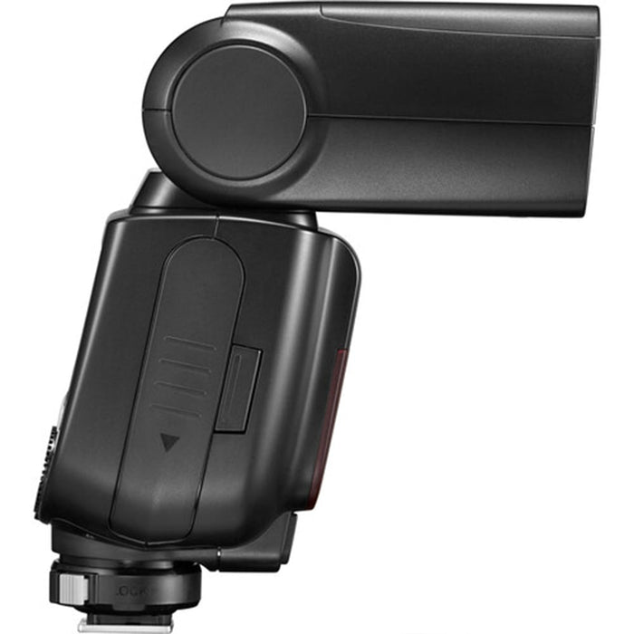 Godox TT685S II Flash for Sony ADI / P-TTL with tilting and rotating head, wireless 2.4 GHz control, TCM mode, high-speed sync, and USB-C update port.