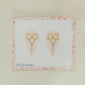 Gold Scissor Scissor Case