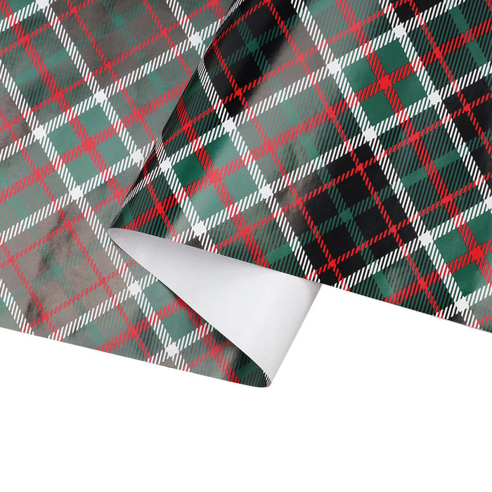 Green Tartan Gift Wrap