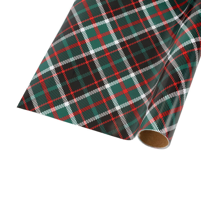 Green Tartan Gift Wrap