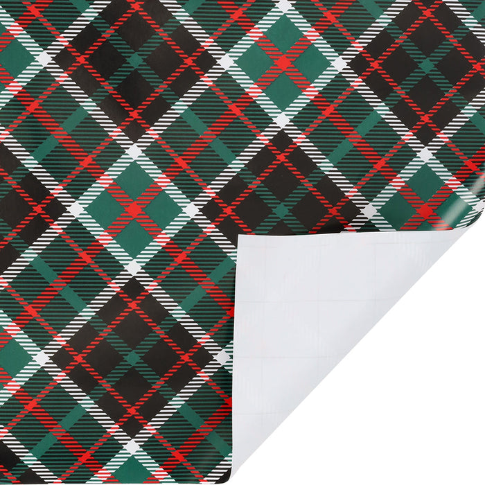 Green Tartan Gift Wrap