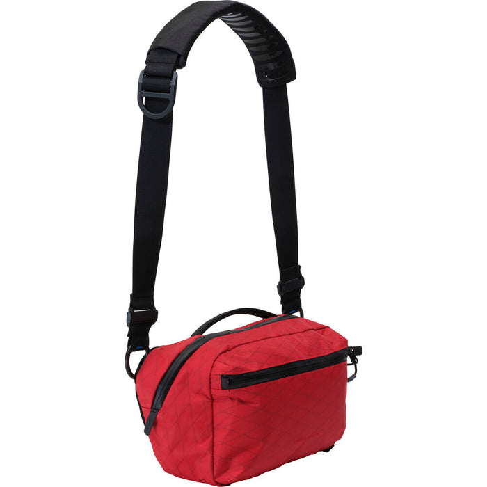 Red Kiboko City Sling 6L camera bag with sling