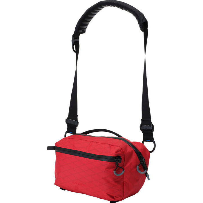 Red Kiboko City Sling 6L camera bag with sling strap