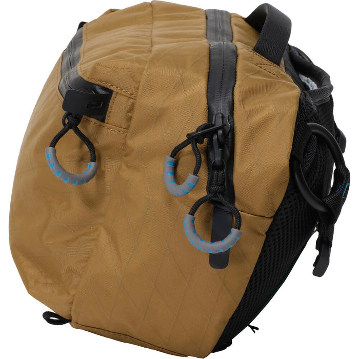 Kiboko City Sling 6L with photo insert  side view - Sahara