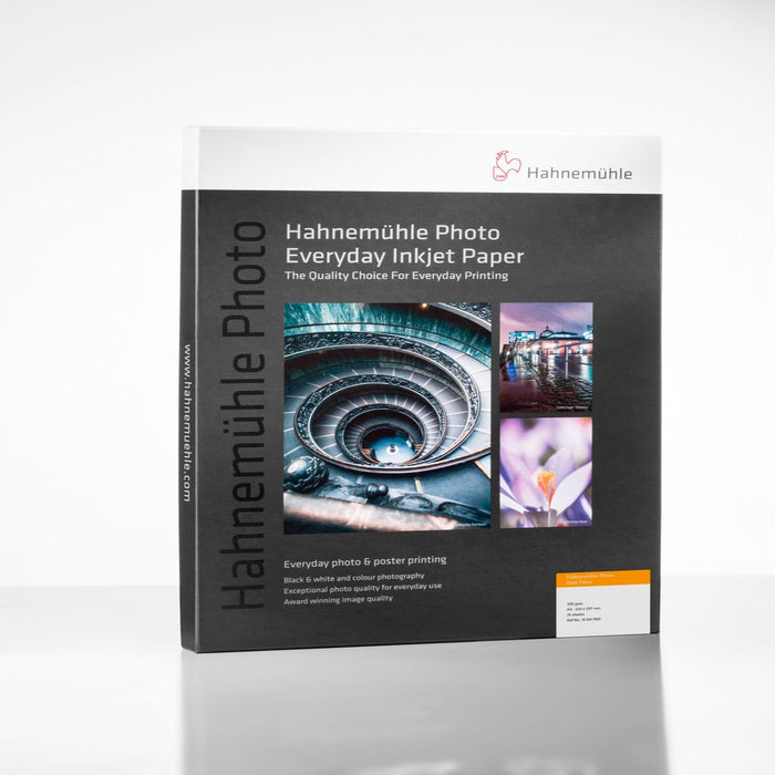 Get superior print quality with the Hahnemühle Photo Paper Matt Fibre A4 200 Paper, featuring a smooth matte finish for vibrant, detailed photo prints.