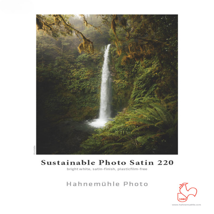 Print exceptional photos with the Hahnemühle Sustainable Photo Satin 220, a 100% recyclable inkjet paper with a smooth satin finish for vibrant results.