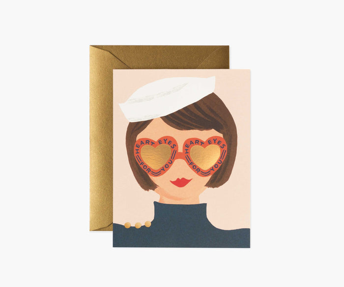 Heart Eyes Card