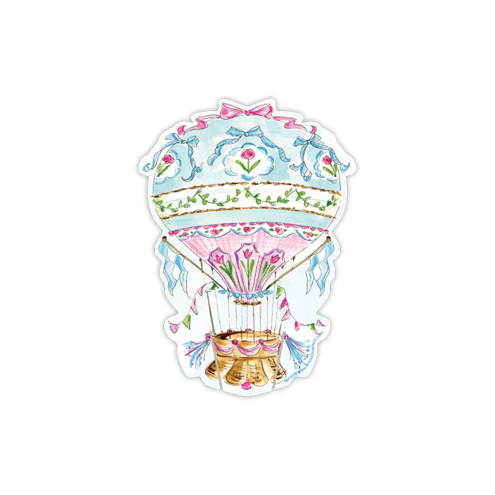 Hot Air Balloon Place Card / Cup Accents