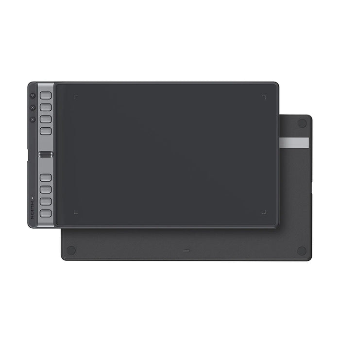 The Huion Inspiroy 2 features a battery-free pen with tilt support and 8192 pressure levels for a natural, paper-like drawing experience.