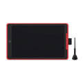 Huion Inspiroy Ink H320M Coral Red dual-purpose graphics tablet with pen tablet and LCD writing pad.