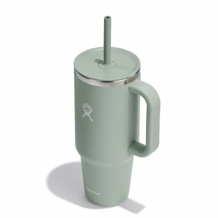The Hydro Flask Travel Tumbler 1183ml offers long-lasting cold insulation, a flexible straw, and a durable stainless steel build. Perfect for everyday use.